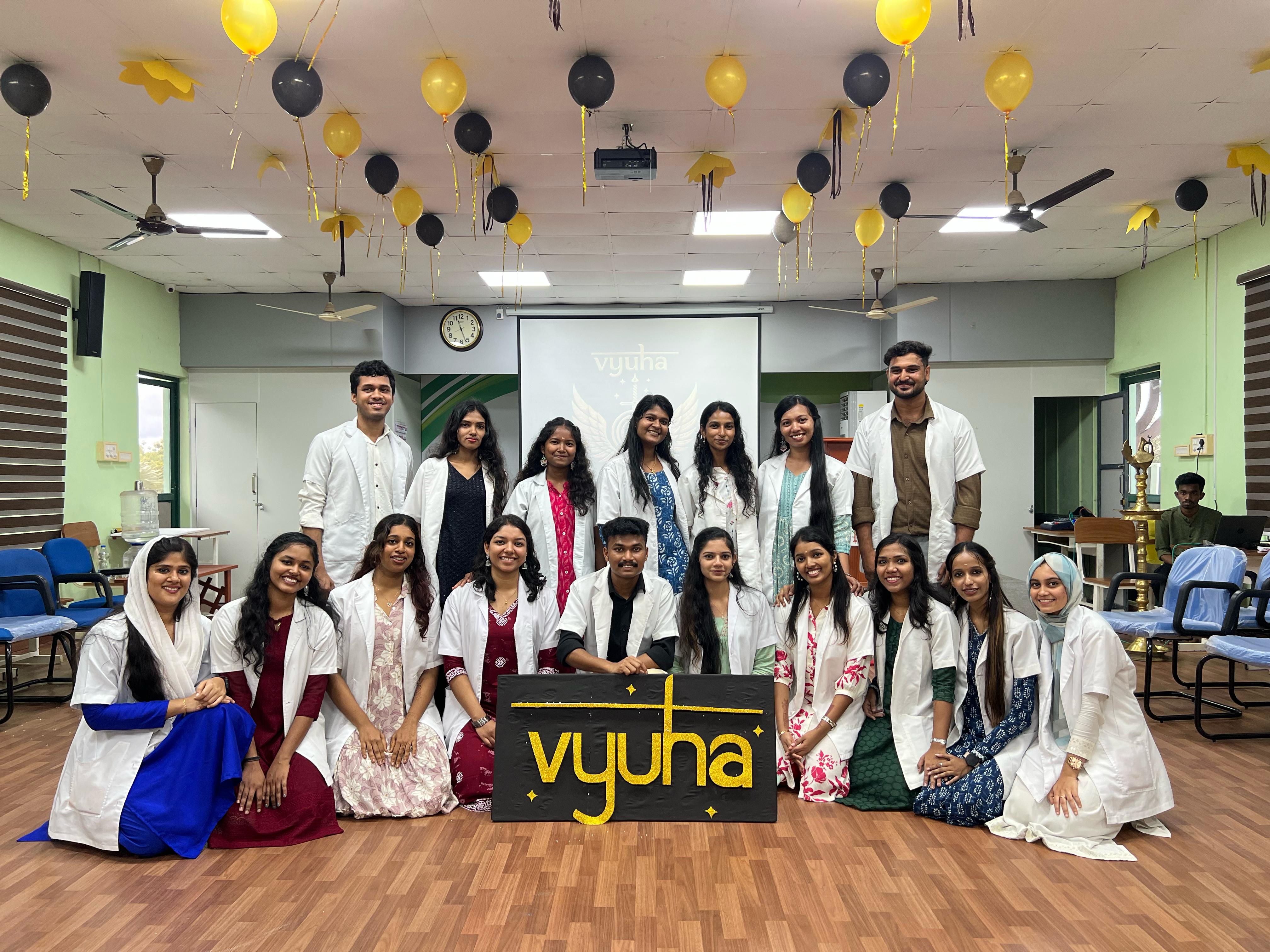 VYUHA COLLEGE UNION INAUGURATION - Ahalia Ayurveda Medical College